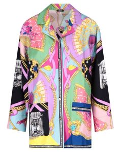 Versace Graphic Printed Buttoned Shirt