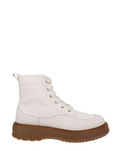 Hogan Untraditional Lace-Up Ankle Boots