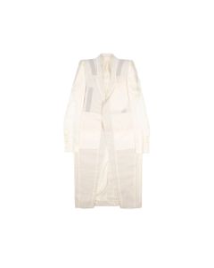 Rick Owens Panelled Buttoned Coat