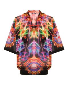 Dolce & Gabbana Allover Graphic Print Buttoned Shirt