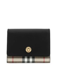 Burberry Vintage Check Foldover Wallet
