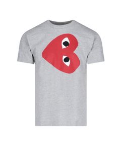 Comme des Garçons Play Heart Printed T-Shirt