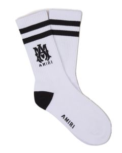 Amiri Logo Intarsia Crew Socks