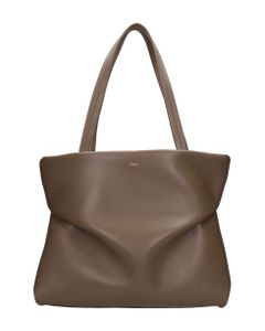 Judy Tote In Green Leather