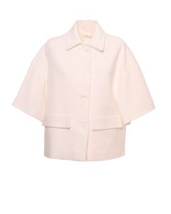 P.A.R.O.S.H. Buttoned Short-Sleeved Jacket