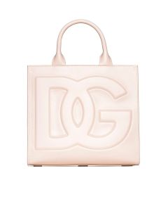 Dolce & Gabbana Logo-Embossed Top Handle Bag