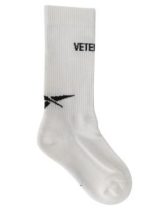 Vetements X Reebok Logo Printed Socks
