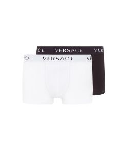 Versace 2 Pack Logo Band Briefs