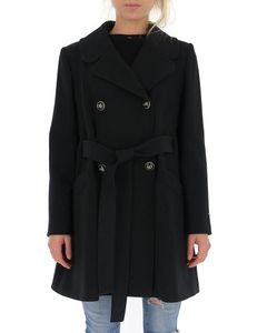 Dolce & Gabbana Belted Double Breasted Coat