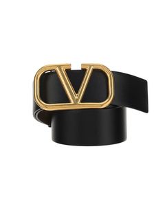 Valentino VLogo Buckle Reversible Belt