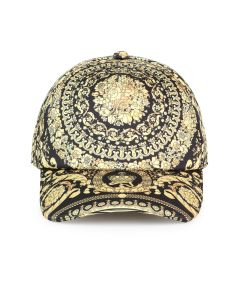 Versace Baroque Pattern Baseball Hat