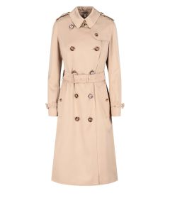 Burberry Classic Vintage Check Double-Breasted Trench Coat