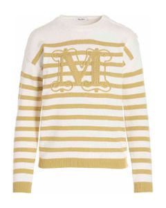 Monogram Striped Knit Sweater