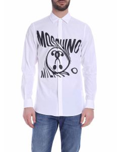 Logo Distorted Double Question Mark shirt in