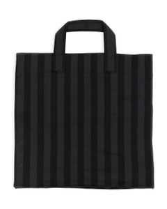 Shopper Bag With Striped Pattern