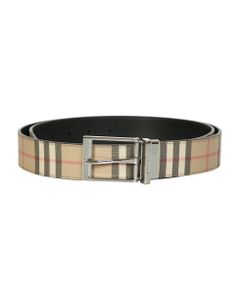 Vintage-check Belt By Burberry, For A Touch Of Elegance That Completes The Most Essential Outfits