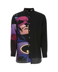 Lanvin X DC Comics Batman Printed Button-Down Shirt