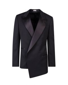 Alexander McQueen Double-Breasted Tailored Blazer