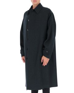 Valentino Buttoned Long-Sleeved Coat
