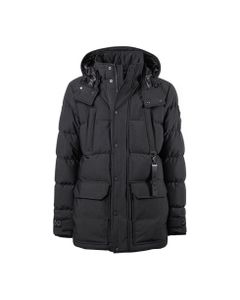 Moose Knucles Valleyfield Black Padded Coat