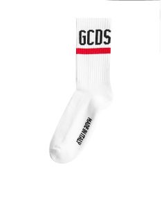 GCDS Logo Intarsia Socks