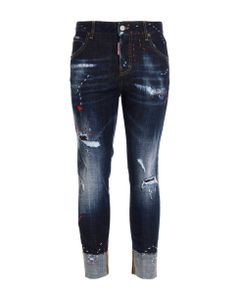 'cool Girl Cropped Jeans