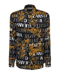 Versace Jeans Couture Baroque Printed Button-Down Shirt