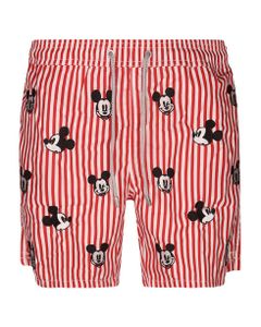 Gustavia Embroidery Mickey Shorts