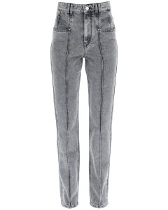 Isabel Marant High-Waist Tapered Jeans