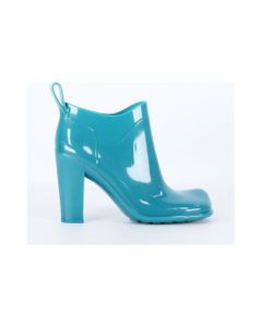 Shine Rubber Ankle Boots