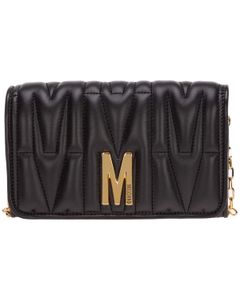Moschino Quilted Chain Wallet