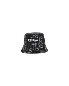 Cotton Bucket Hat With All-over Mickey Pattern