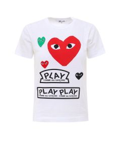 Comme des Garçons Play Multi Heart T-Shirt