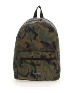 Alexander McQueen Camouflage Metropolitan Backpack