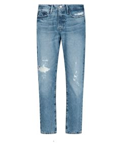 Frame Slim-Cut Distressed Jeans