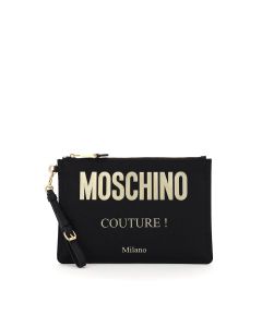 Moschino Couture Logo Clutch Bag