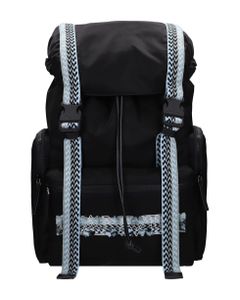 Curb Backpack In Black Nylon
