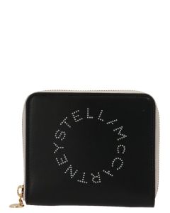 Stella McCartney Logo Perforated Zipped Wallet