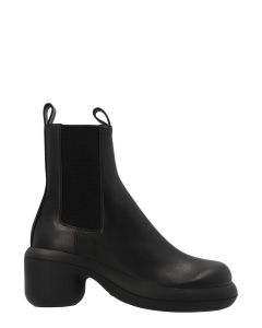 Jil Sander Round-Toe Ankle Boots