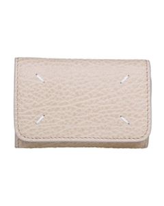 Card Holder In Cashmere Color Leather