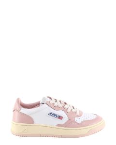 Autry Medalist Logo Patch Lace-Up Sneakers