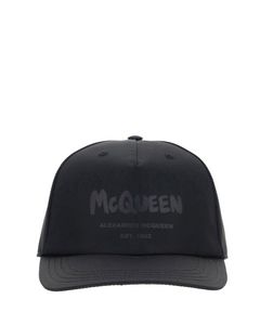 Alexander McQueen Logo Printed Baseball Cap