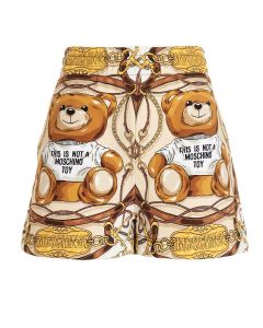 Moschino All-Over Teddy Printed Shorts