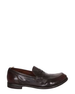 Officine Creative Distressed Effect Slip-On Loafers