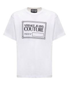 Versace Jeans Couture Logo Printed Crewneck T-Shirt