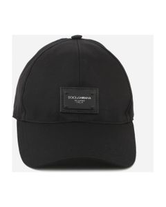 Cotton Hat With Logo Patch