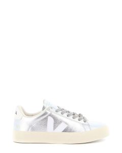 Veja Round Toe Lace-Up Sneakers
