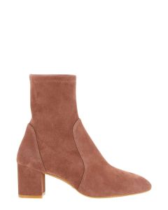 Stuart Weitzman Pointed Toe Ankle-Length Boots