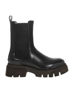 Leather Chelsea Boot With 'precious Detail