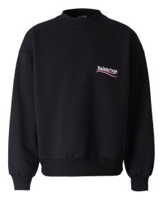 Balenciaga Crewneck Logo Printed Sweatshirt